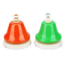 Kinder-8-Note-Handglocken-Set Buntes Musikinstrument Spielzeug für Kinder