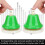 Kinder-8-Note-Handglocken-Set Buntes Musikinstrument Spielzeug für Kinder 12