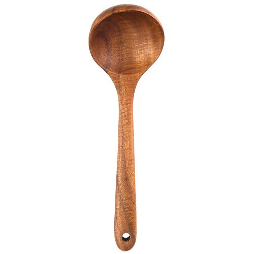 Wooden Spoon Smooth For Non-Stick Pan Soup Kitchen Use 1