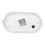 Oval Explosion-Proof Sauna Vaporproof Light 60W Warm White 12