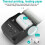 58mm Thermal Printer BT4.0 90mm/s 203DPI USB Battery 9