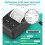 58mm Thermal Printer BT4.0 90mm/s 203DPI USB Battery 11