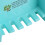 Blue Plastic Toothbrush Holder Storage Box Organizer, 22x7x8.5cm 16