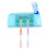 Blue Plastic Toothbrush Holder Storage Box Organizer, 22x7x8.5cm 9
