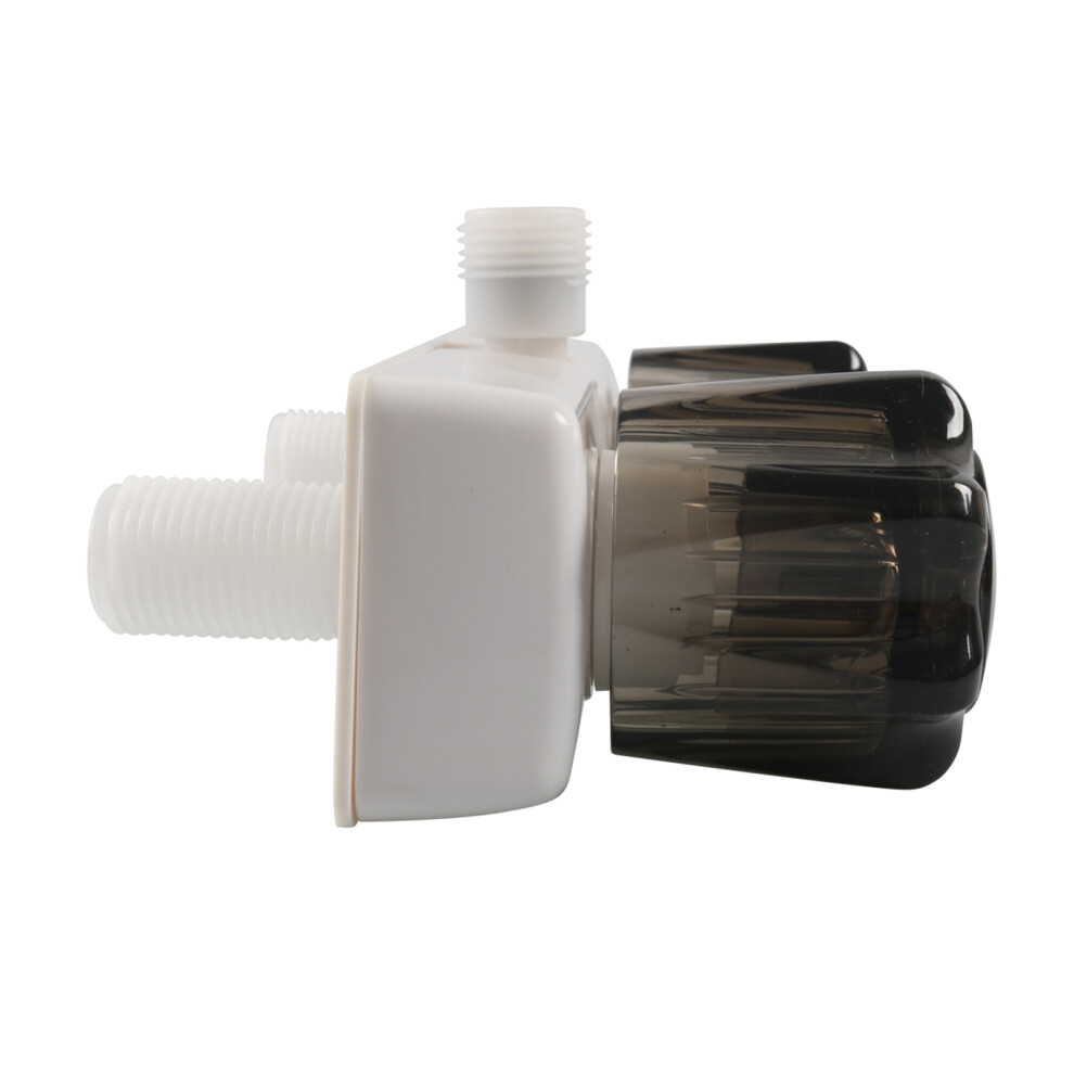 Rv Shower Valve Diverter 4Â Bathroom Mixing Valve Control Dual Knobs White 5071352293605