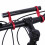 Red Bicycle Handlebar Extension Mount for Light & Speedometer 7