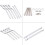 Heavy-Duty Saddlebag Support Kit for Motorcycles - Silver Finish 16