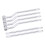 Heavy-Duty Saddlebag Support Kit for Motorcycles - Silver Finish 15