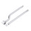 Heavy-Duty Saddlebag Support Kit for Motorcycles - Silver Finish 11