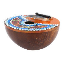 Anpassbare Kokosnuss-Schale Mbira Fingerklavier – Tragbar, langlebig, farbenfroh