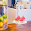 Round Cake Stand Ceramic Dessert Plate For Wedding Party Display 4