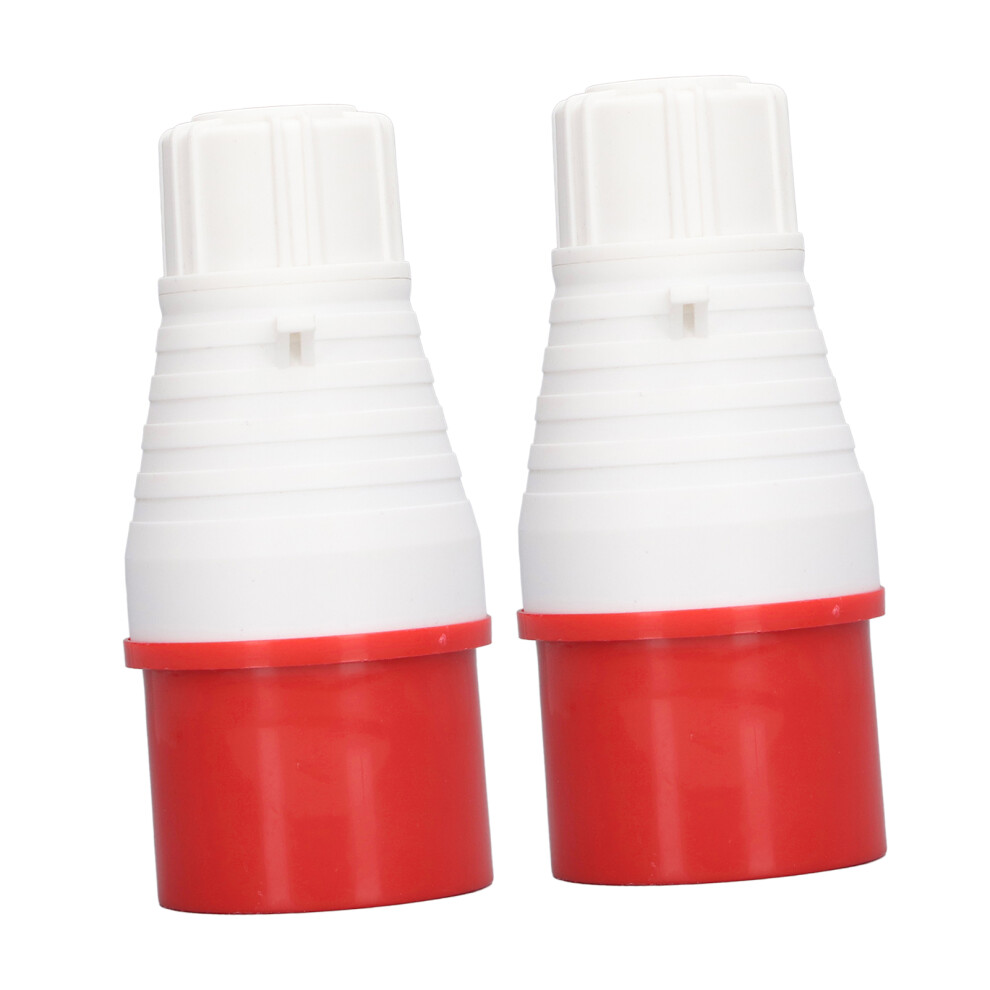 2Pcs 5Pin 32A Ip44 Waterproof Industrial Power Plug 220-380V 5011352337268