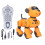 2.4G Voice Control RC Robot Dog, Programmable 3.7V 600mAh, Light & Sound 2