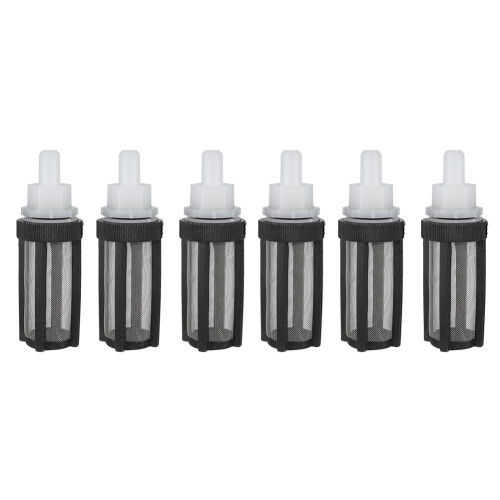 6pcs Water Inlet Micro Pump Filter Connector 8mm Stainless Steel Net
