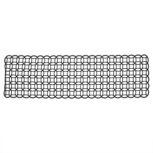 Modern European Table Runner for Wedding Gray