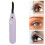 Compact Heated Eyelash Curler with 3 Adjustable Temps USB Charge Purple 1