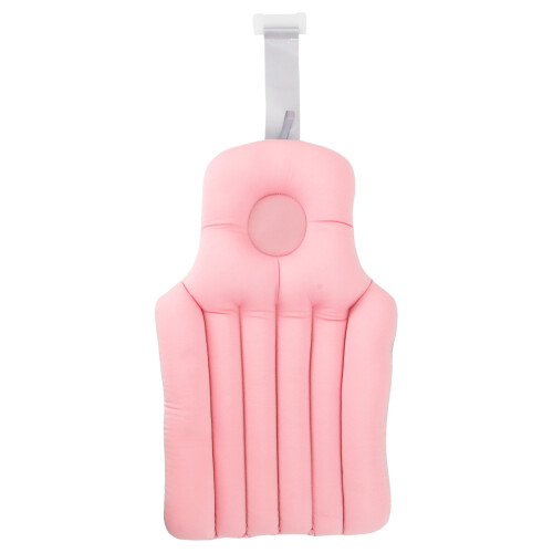 Pink Bathtub Pillow for Adults, Head & Neck Support, Polystyrene 1