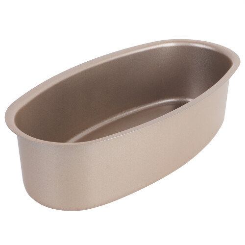 Gold DIY Oval Cake Mold Nonstick Cheese Cake Molds 2