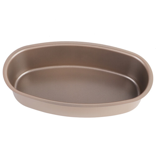 Gold DIY Oval Cake Mold Nonstick Cheese Cake Molds 1