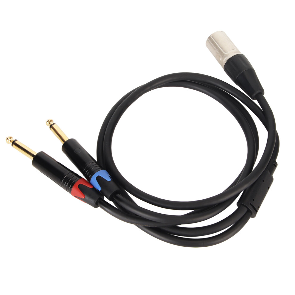 Crystal Clear 6.6Ft Xlr To Dual 6.35Mm Ts Stereo Adapter Cable 5051352346341