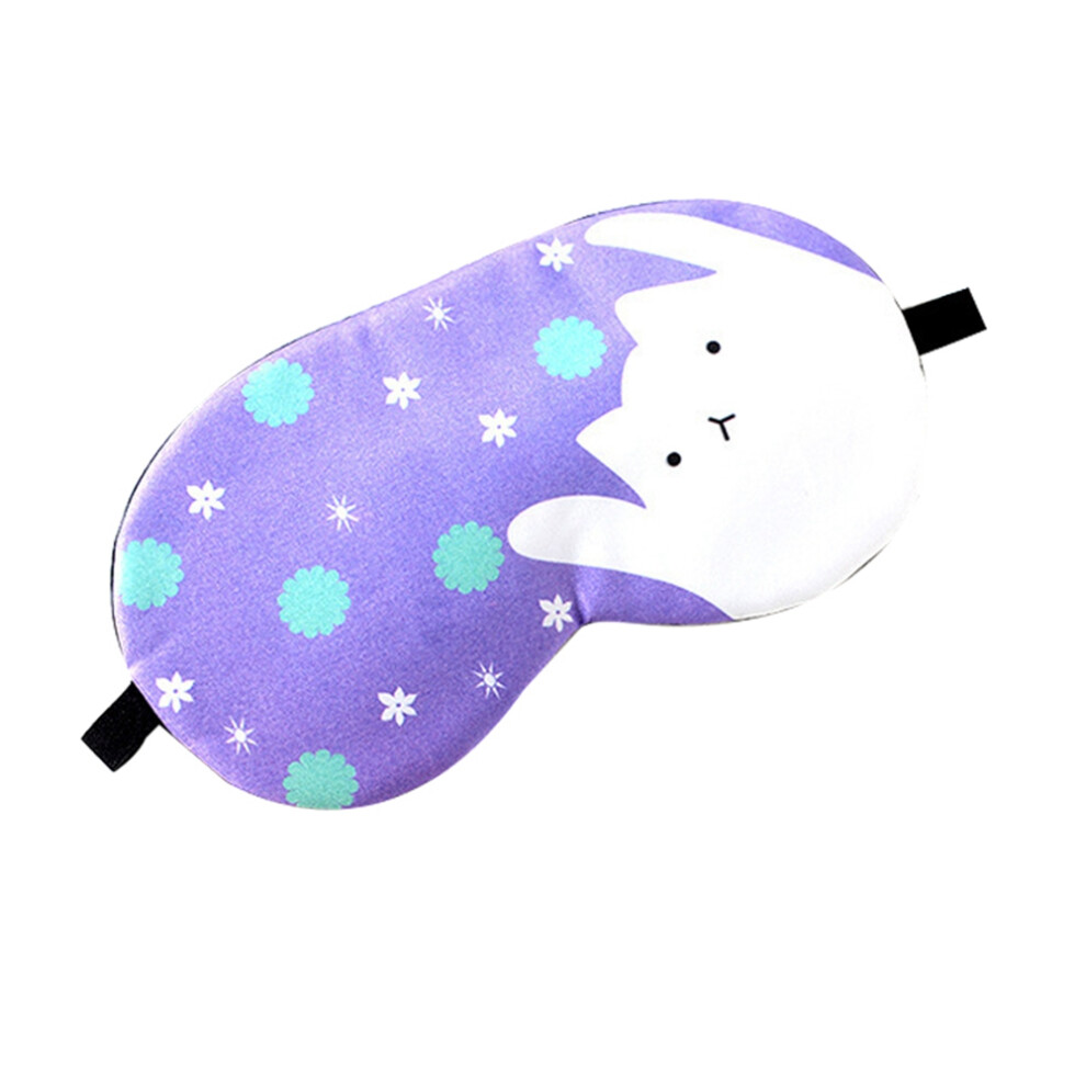 Cartoon Sleeping Eyeshade Blackout Eyes Mask Cold Blinder (Cat)