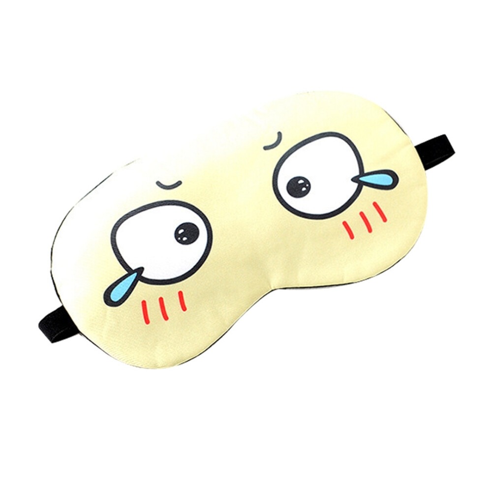 Cartoon Sleeping Eyeshade Blackout Eyes Mask Cold Blinder Tear
