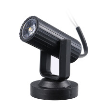 1W LED Mini Spot Lamp AC85-265V Portable Stage Light