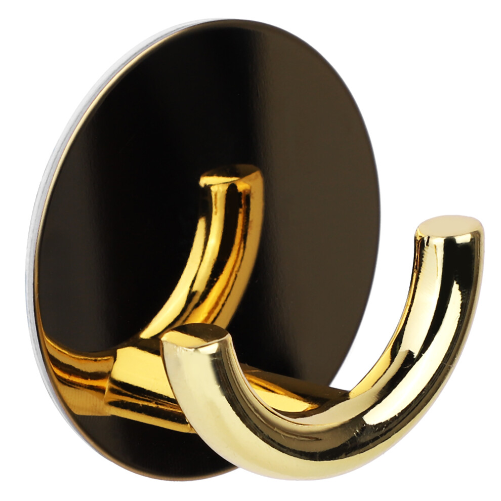 Stainless Steel Zinc Alloy Adhesive Hanger Golden 685922077738