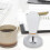 57.5mm Aluminum Coffee Tamper with Handle (White) 3