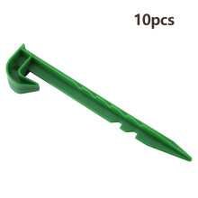 10pcs Greenhouse Bracket Insect Proof Net Pegs Plastic Piles