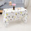 PVC Waterproof Table Cover Cloth Beige 5