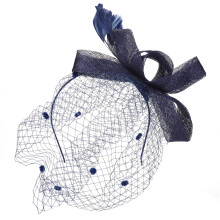 Wedding Women Net Mesh Bridal Face Veil Hats Brides Headwear