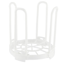 Plastic Folding Dish Bowl Shelf Dry Kitchen Helper White