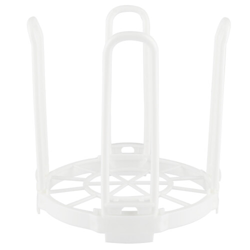 Plastic Folding Dish Bowl Shelf Dry Kitchen Helper White 1
