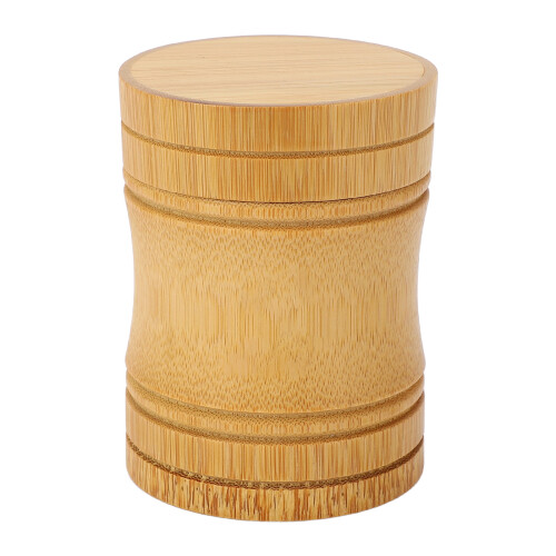 Portable Lightweight Bamboo Tea Jar Holder Box 1
