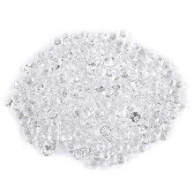 500pcs 8mm Pointed Acrylic Diamond Confetti Wedding DIY (White)