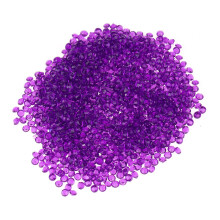 5000pcs 3mm Transparent Wedding Confetti Diamond Sparkly Gems Purple
