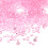 5000pcs 3mm Transparent Diamond Confetti Wedding Pink 2