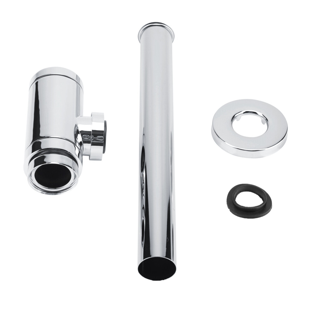 Polished Chromed P Trap Deodorant Drain 685922085542