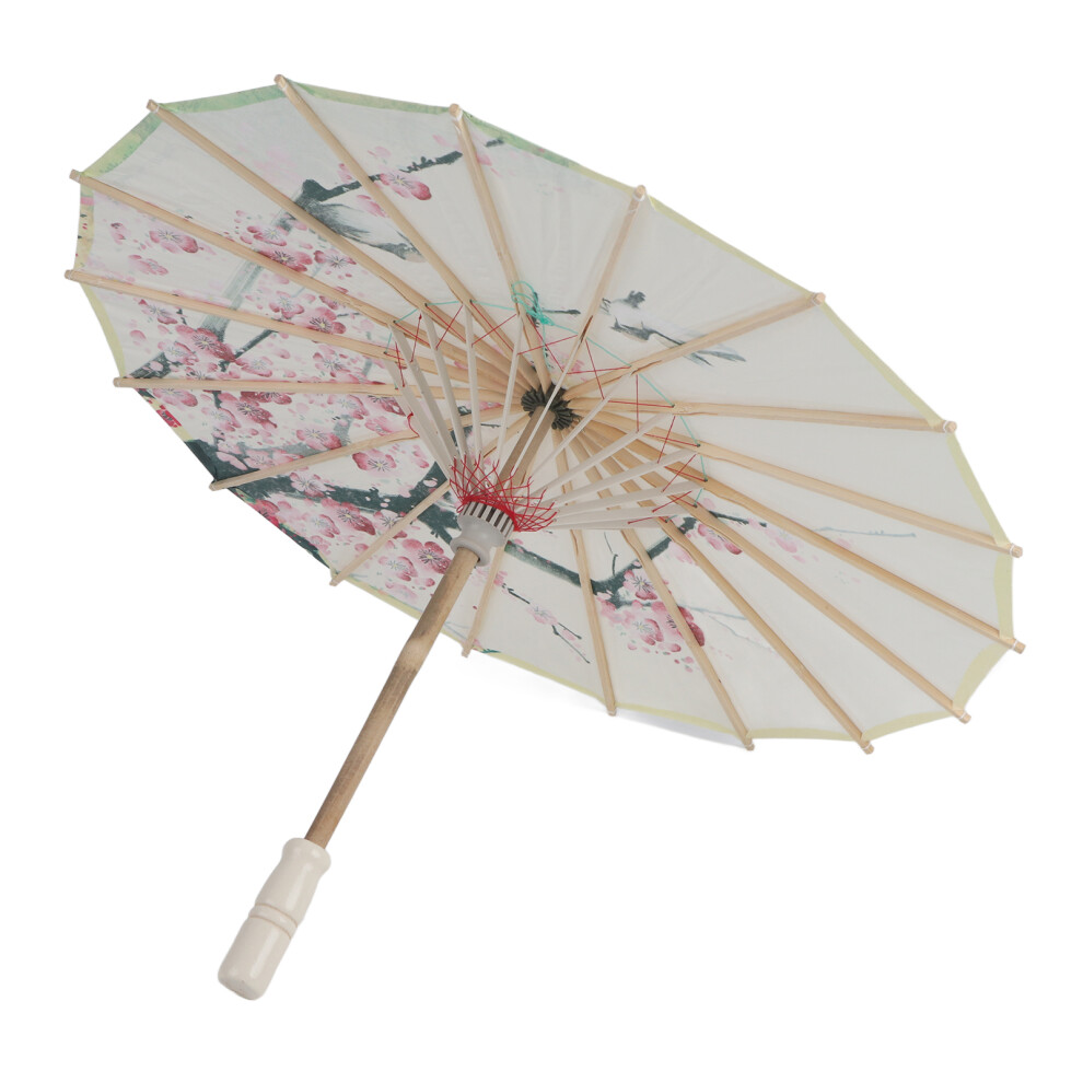 Small Handmade Oiled Paper Umbrella Chinese Art Dance Plum Blossom