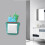 Luminous Cartoon Switch Sticker Cactus Home Decor 2