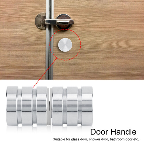 Stainless Steel Shower Glass Door Handle Pull Knob for Bathroom Lock 1