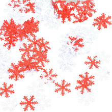 300pcs Snowflake Wedding Party Confetti Mix