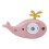 Versatile Pink Whale Bath Thermometer - Quick Temp Read Baby Safe 11