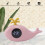 Versatile Pink Whale Bath Thermometer - Quick Temp Read Baby Safe 3