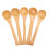 30pcs Mini Wooden Children Spoon Kitchen Tool 2