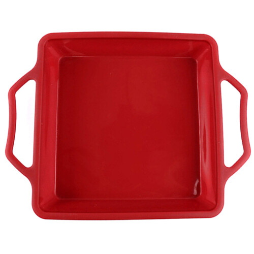 5Pcs Silicone Cake Mold Square Pizza Mooncake Microwave Safe