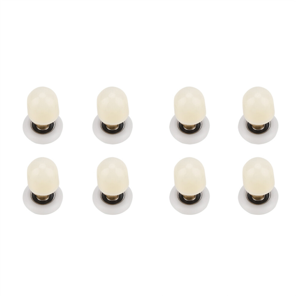 8pcs Brass ABS Sliding Glass Shower Door Rollers (27mm)-image-OPC-PKYSBNY-NEW