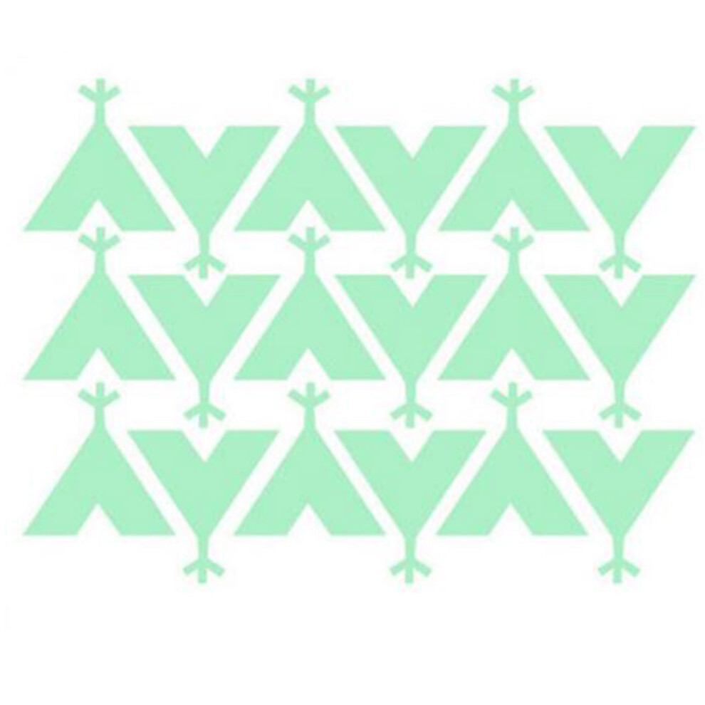 Cute Tents Luminous Wall Sticker Glow In Dark
