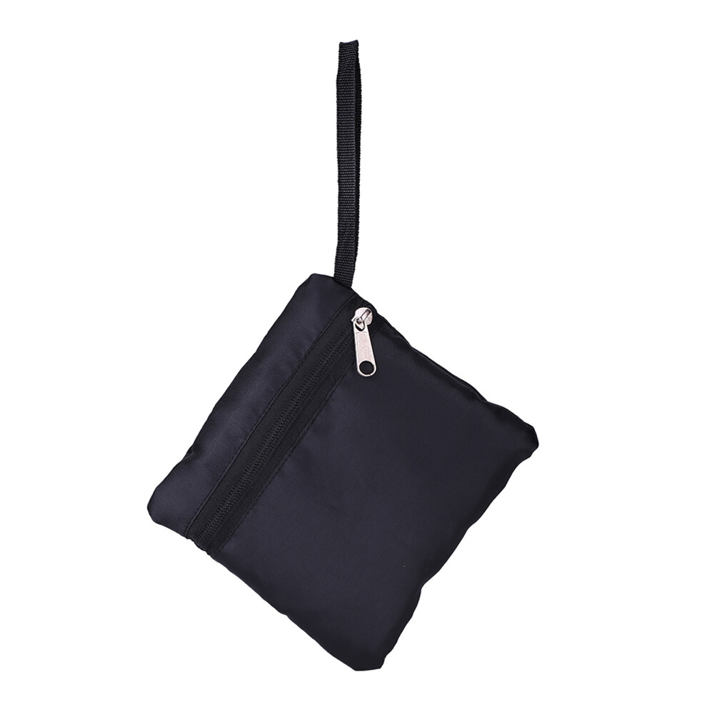 Portable Kids Mesh Drawstring Backpack Beach Toy Storage (Black)-image-OPC-PKYSCW8-NEW